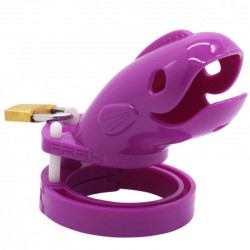 - New Whale Type Male Chastity Device with Perforated design Cage Small