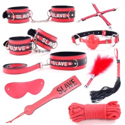 BDSM () -       10  Red Slave Kit