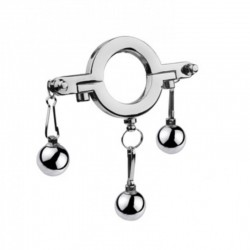 BDSM () -       Cock Ring With Weight Ball