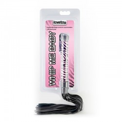 BDSM () -    Whip Me Baby Leather Whip Pink
