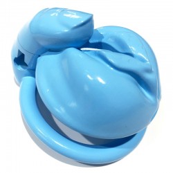 BDSM () -     Excited Finger Caress Chastity Device Blue