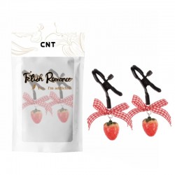  -      Nipple Fantasy Strawberry Clamps