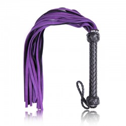  - The couple fun toys health care products wholesale leather whip whip whip handle bold purple powder recruit agents