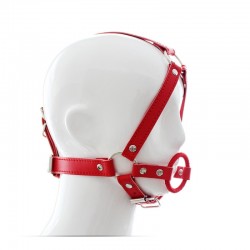  -      O-ring Gag Harness Red