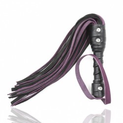  - Purple cowhide whip
