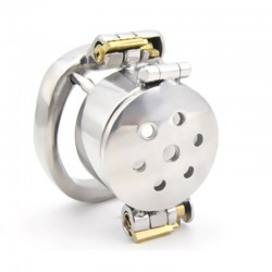  -   Double Lock Flip Glans Cover Chastity Cage Standart