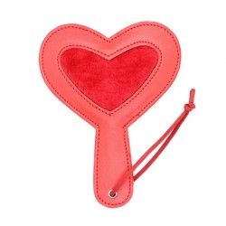BDSM () -    Mini Heart Paddle Red
