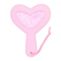 BDSM () -    Mini Heart Paddle Pink