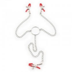 BDSM () - Nipple Clamps Red