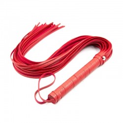 -      Leather Whip Red