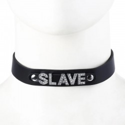 BDSM () - Leather Collar-SLAVE
