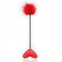  -       Feather Heart Teaser Red