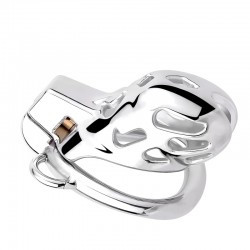  - Stainless Steel Cobra Chastity Cage ZC227