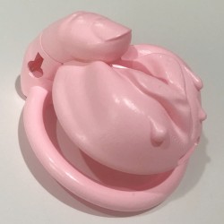 BDSM () -     Female Genital Chastity Device Pink